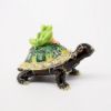 Picture of Kingspoint Designs Turtle & Tree Frog Buddies Trinket Box with Matching Necklace