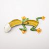 Picture of Kingspoint Designs Tropical Tree Frog with Baby Trinket Box with Matching Necklace