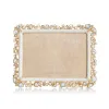 Picture of Jay Strongwater Leslie  Bejeweled Frame In Opal.