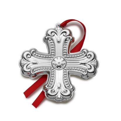 Picture of 2025 Gorham Cross Ornament, 12th Edition, Sterling Silver