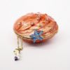 Picture of Kingspoint Designs Abalone Shell Trinket Box with Sleeping Mermaid Inside & Matching Necklace