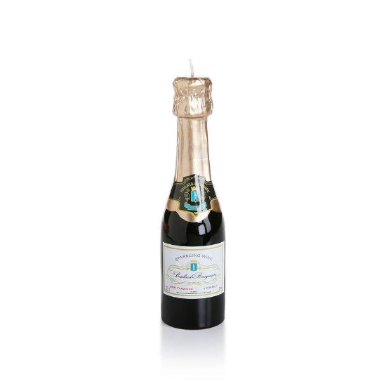 Picture of Mini Champagne Bottle Candle