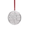 Picture of Wallace 2025 5th Edition Silverplated Snowflake Ornament