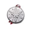 Picture of Wallace 2025 5th Edition Silverplated Snowflake Ornament
