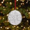 Picture of Wallace 2025 5th Edition Silverplated Snowflake Ornament