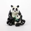 Picture of Kingspoint Designs Papa & Baby Panda Bear Trinket Box with Matching Necklace