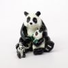 Picture of Kingspoint Designs Papa & Baby Panda Bear Trinket Box with Matching Necklace