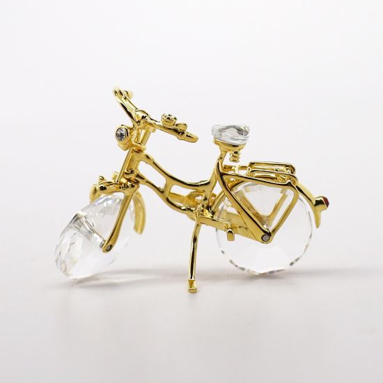Picture of Swarovski Crystal Memories Miniature 'Bicycle' Figurine #265818 with Original Box