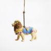 Picture of 1989 Lenox Porcelain 'Christmas Carousel Collection' Lion Ornament 