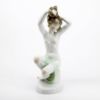 Picture of Herend Porcelain 'Bather Combing Hair' Nude Woman Figurine #5706