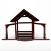 Picture of Lenox Large Nativity Wooden Creche-Stable-Manger in Original Box