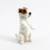 Picture of Royal Doulton Bone China 'Sealy Hound Begging' Dog Figurine #K3