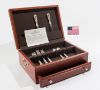 Picture of 1-Drawer Flatware Chest; Heritage Cherry finish & Made in USA