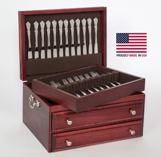 Picture of Presidential 1-Drawer Flatware Chest with Lift-Out Tray