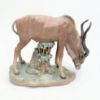 Picture of Lladro Rare #5302 'Antelope Drinking' Kudu Figurine