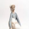 Picture of Lladro 'Girl With Goose & Dog' Figurine #4866