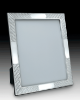 Picture of 5x7 Sterling Silver 'Wicker' Picture Frame by the925inc