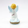Picture of Limoges Porcelain Angel with Lyre Trinket Box by Parry Vieille