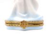 Picture of Limoges Porcelain Angel with Lyre Trinket Box by Parry Vieille