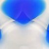 Picture of Lalique Clear & Cap-Ferrat Blue 5 Well Oyster Plate