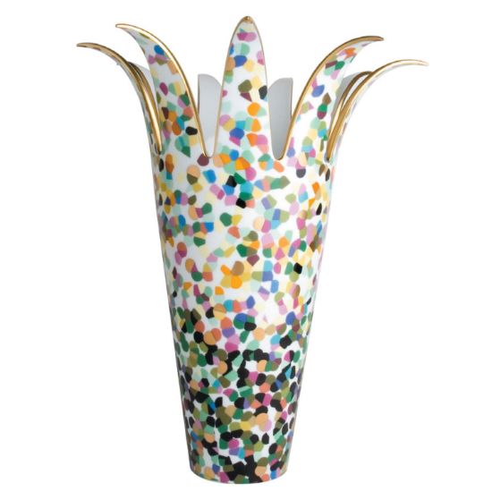 Picture of Bernardaud Porcelain 'Marmorino' Vase by Marco Mencacci