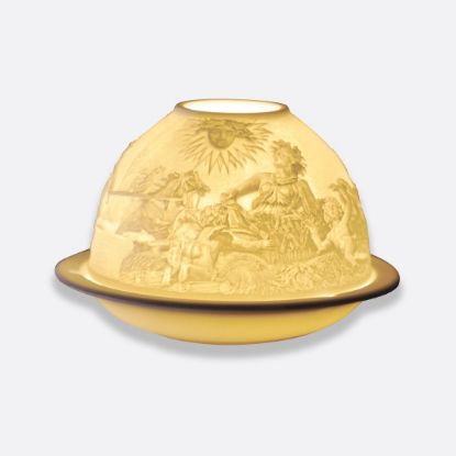 Picture of Bernardaud Porcelain 'Les Grandes Eaux' Fountain Votivelight Candle Holder