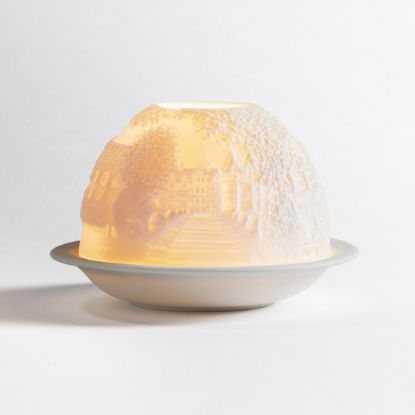 Picture of Bernardaud Porcelain 'Chateaus of the Loire' Votivelight Candle Holder