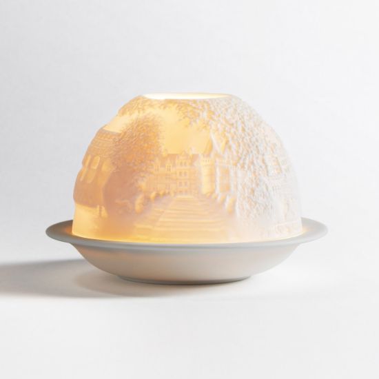 Picture of Bernardaud Porcelain 'Chateaus of the Loire' Votivelight Candle Holder