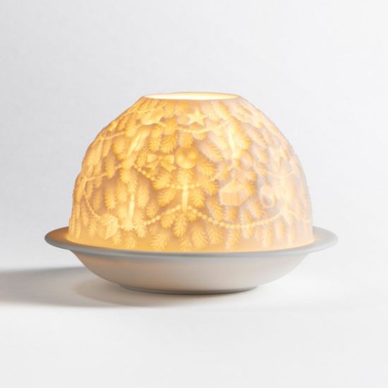 Picture of Bernardaud Porcelain 'Christmas Tree' Votivelight Candle Holder