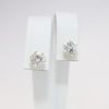 Picture of 14k Yellow Gold 3CTW Diamond Solitaire Earrings 