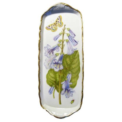 Picture of Anna Weatherley Porcelain Oblong Tray with Bluebells