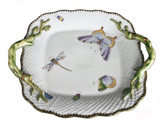 Picture of Anna Weatherley Porcelain Handled Tray with Butterflies