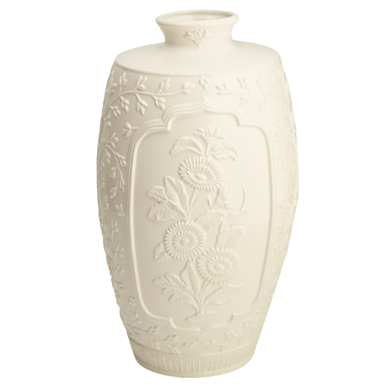 Picture of Mottahedeh Creamware Open Chinese Vase