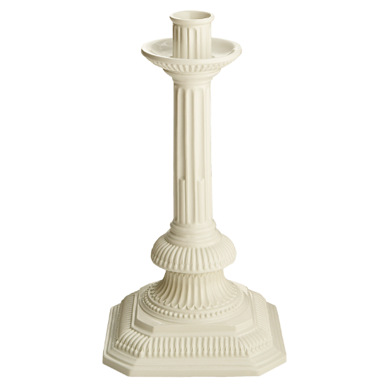 Picture of Mottahedeh Creamware Square Sheffield Candlestick