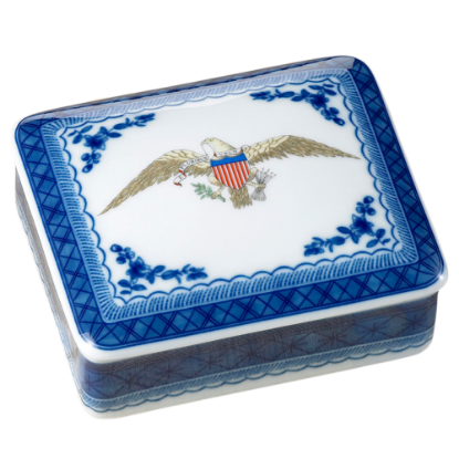 Picture of Mottahedeh 'Diplomatic Collection' Small Eagle Box
