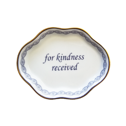 Picture of Mottahedeh 'For Kindness Received' Ring Tray