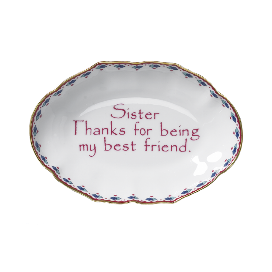 Picture of Mottahedeh 'Sister, Thanks for Being My Best Friend' Ring Tray