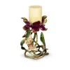 Picture of Jay Strongwater Meredith Pillar Candle Holder 