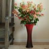 Picture of Rookwood for Mottahedeh 'Callalily' Vase in Red & Black