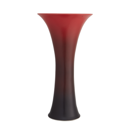 Picture of Rookwood for Mottahedeh 'Callalily' Vase in Red & Black