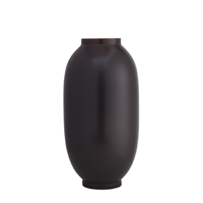 Picture of Rookwood for Mottahedeh 'Lozenge' Vase in Red & Black