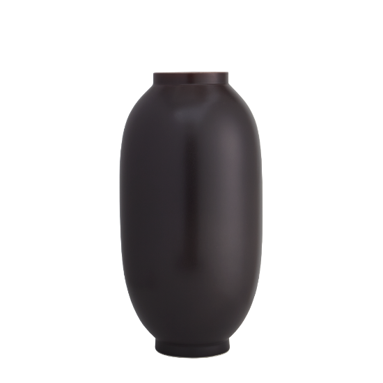 Picture of Rookwood for Mottahedeh 'Lozenge' Vase in Red & Black