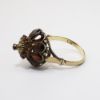 Picture of Vintage 9k Yellow Gold & Garnet Thai Princess/Harem Ring