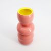 Picture of Eric Doctors Colorforms 'Pink & Yellow' Candlestick Holder