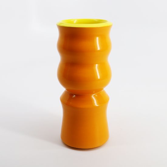 Picture of Eric Doctors Colorforms 'Orange & Yellow' Candlestick Holder