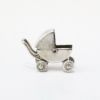 Picture of Vintage JMS Sterling Silver Articulated Baby Carriage/Pram Charm