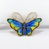 Picture of Vintage David Andersen Norway Gilt Sterling Silver & Guilloche Enamel Butterfly Brooch