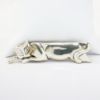 Picture of 1984 Tiffany & Co. Sterling Silver Lounging Cat Brooch