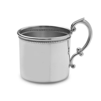 Picture of Empire Pewter Beaded Baby Cup