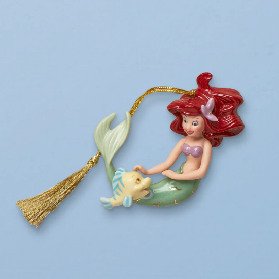 Picture of Lenox Disney's Little Mermaid Ariel's Best Friend Christmas Ornament